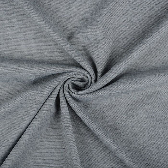 Attēls ar Punta di Roma trikotāžas audums –pelēka 320 g/m² – pieejams Šarlotes audumi