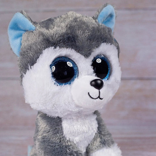 Attēls avec yeux pour jouets Ø40 mm avec paillettes (2 paires par paquet) – disponible chez Šarlotes audumi