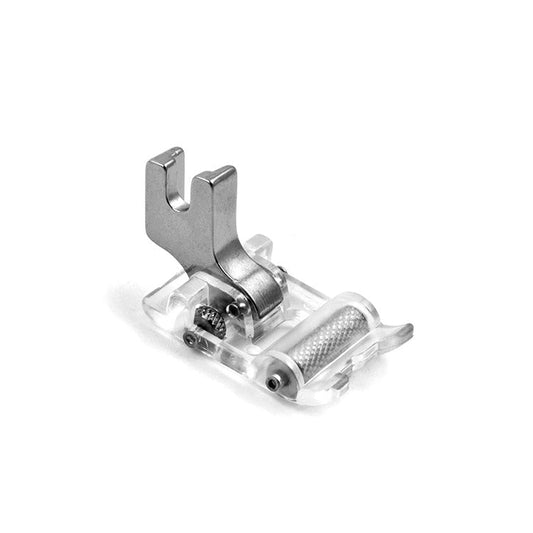 Image of a screw-on sewing machine roller foot – available at Charlotte's Fabrics