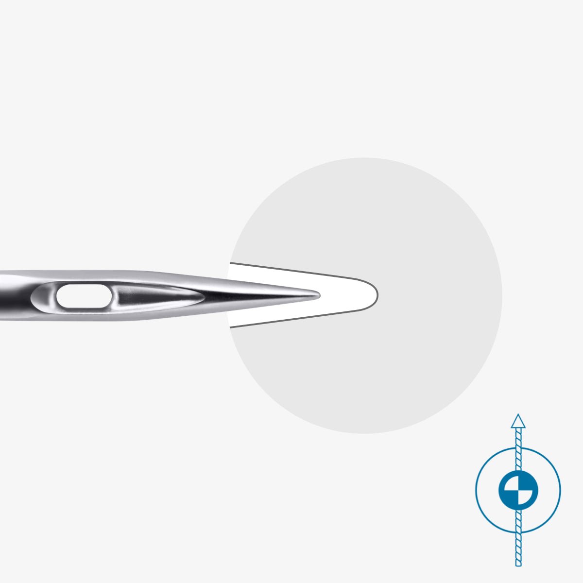 Attēls ar Šujmašīnu adatas trikotāžai SCHMETZ JERSEY - Nr.70/80/90/100 (5gab.) – pieejams Šarlotes audumi