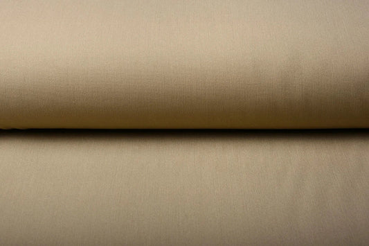 Viskozes kostīmaudums ar elastānu - zeltainā dūmaka 275 g/m²