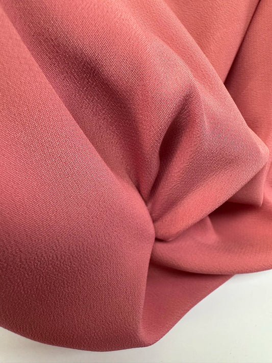 Zīda audums - korāļļu tonis 75 g/m²
