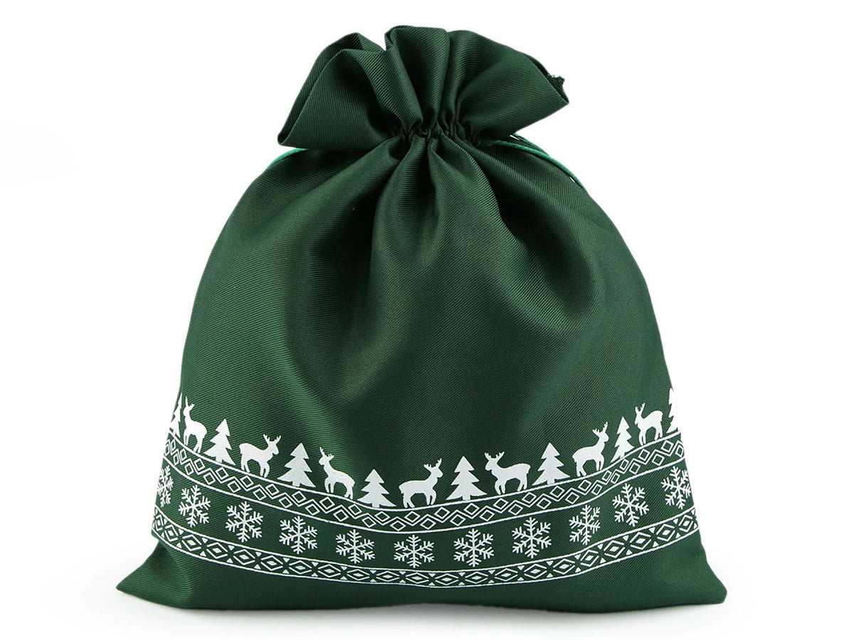 Bild mit Weihnachtsgeschenksäckchen 30 × 35 cm – online erhältlich bei Šarlotes audumi