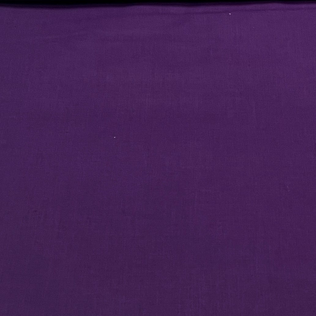 100% Kokvilnas audums-tumši violets 125 g/m²