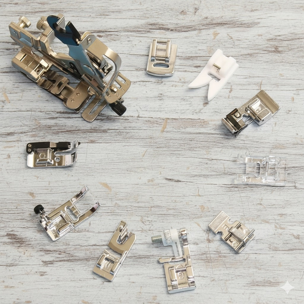 Sewing machine feet