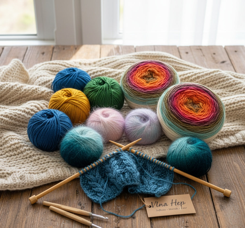Wool Hep yarn