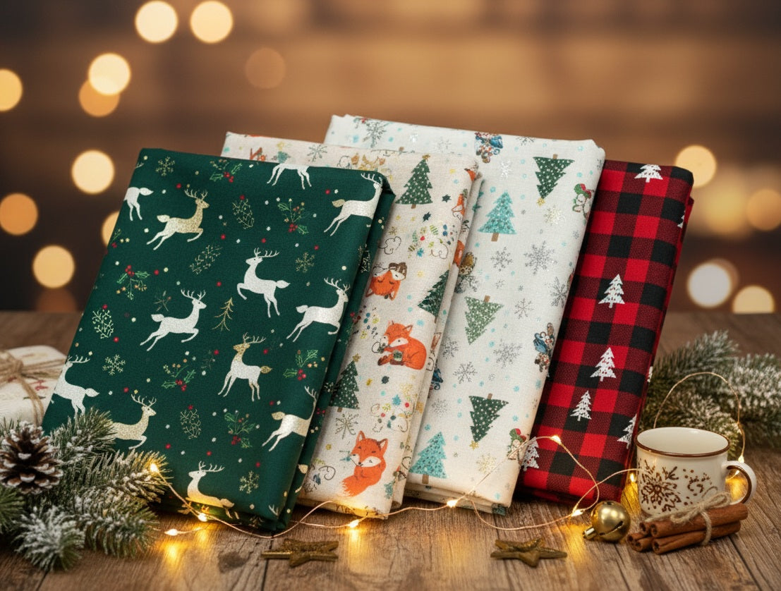 Christmas fabrics 🎄