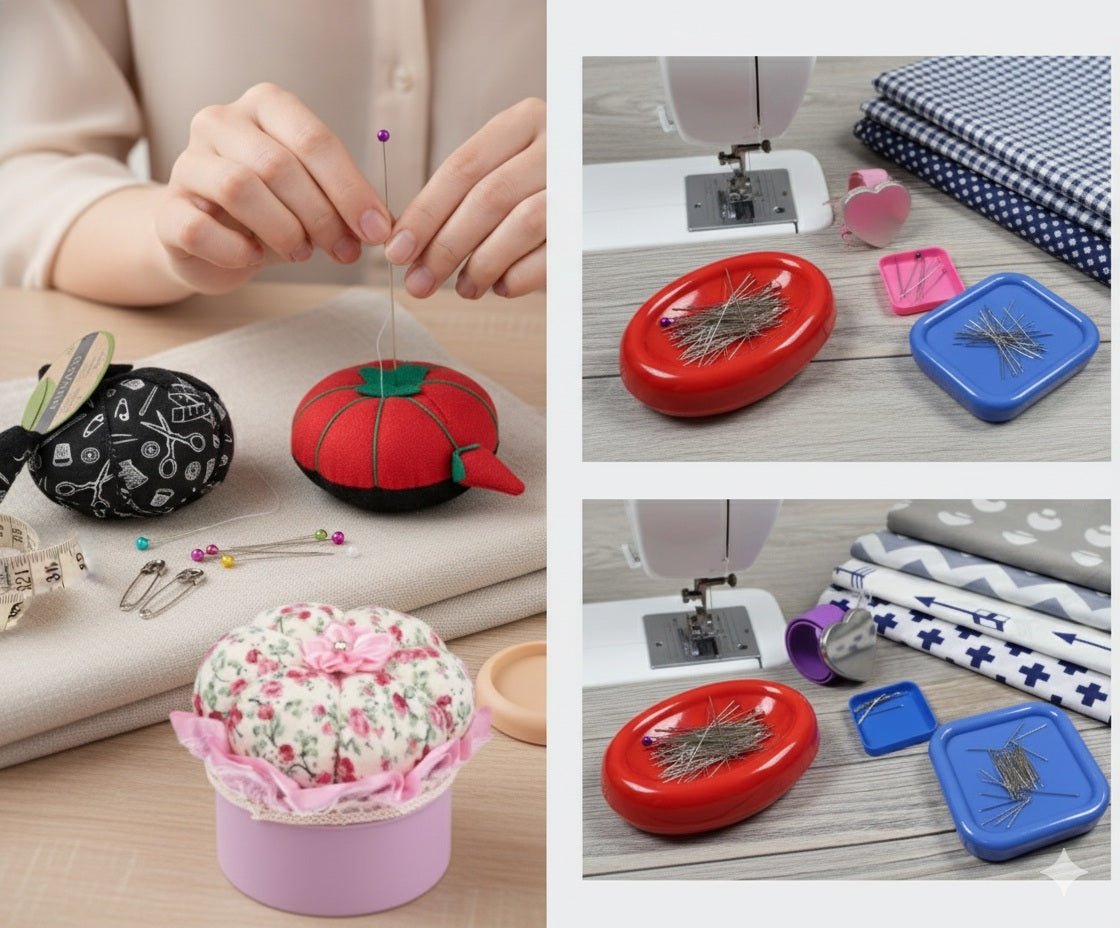 Needle cushions | Magnetic containers