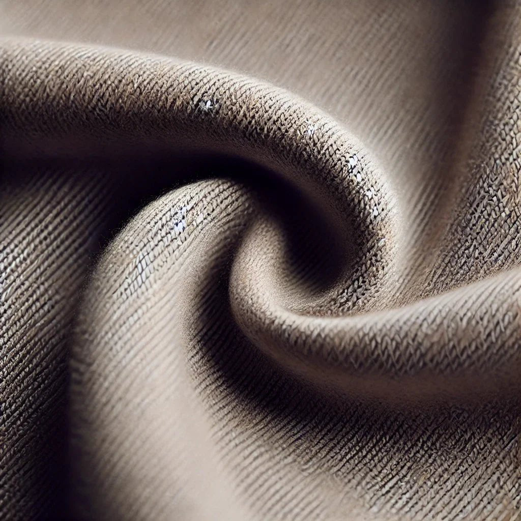 Single-colored ribbed knit