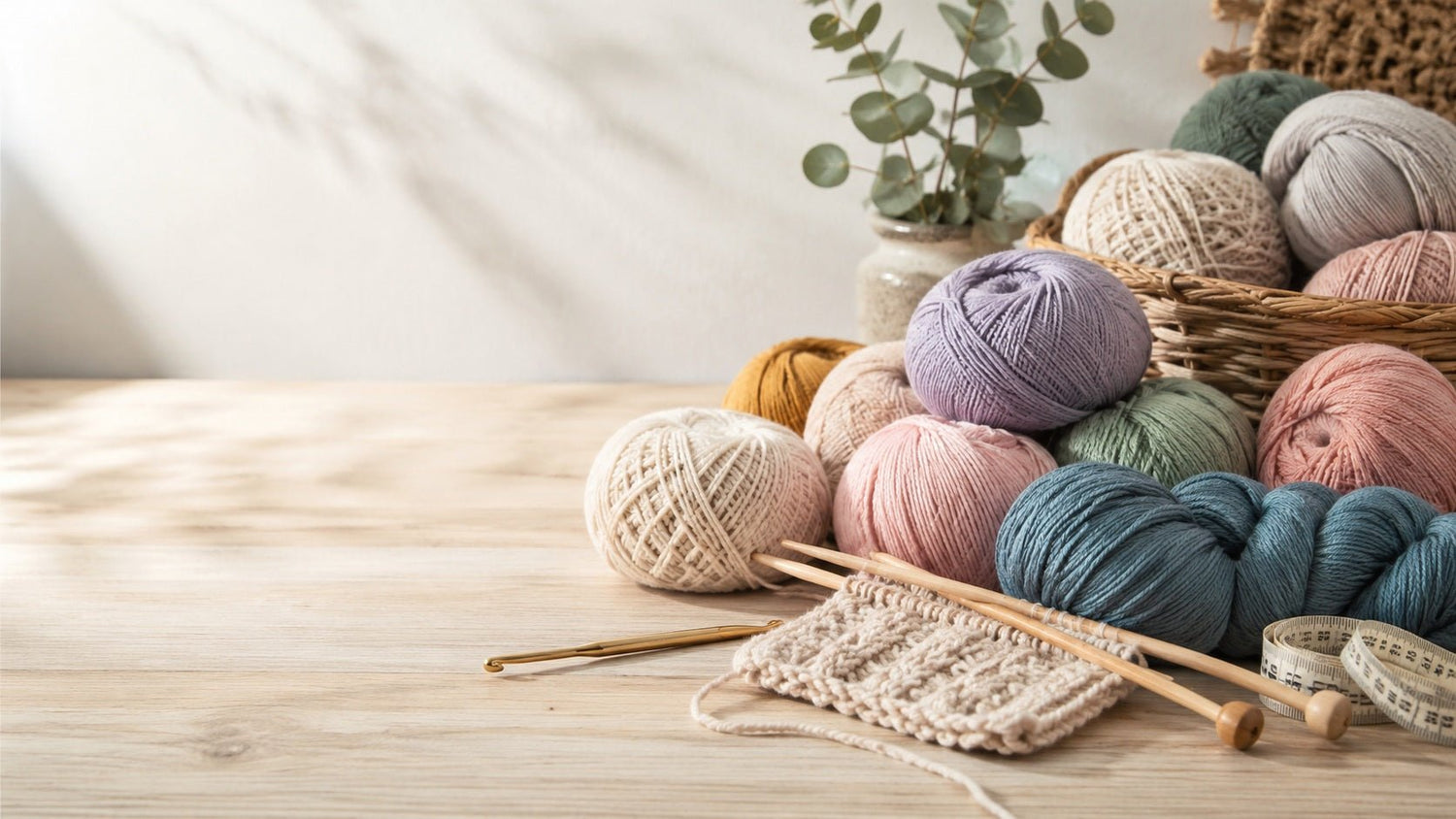 Fil à tricoter et à crocheter pour divers projets de loisirs créatifs