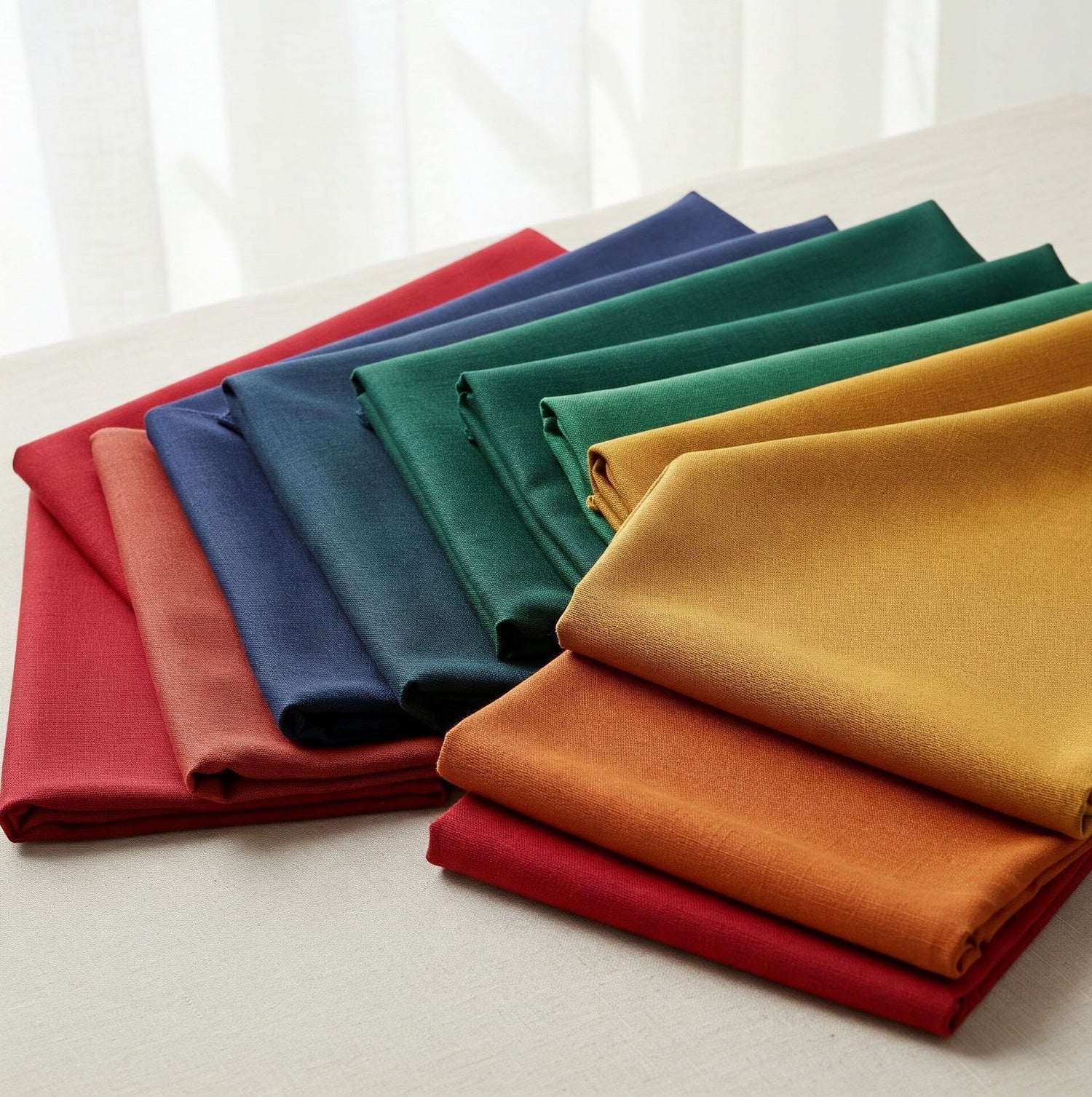 Canvas fabric solid color