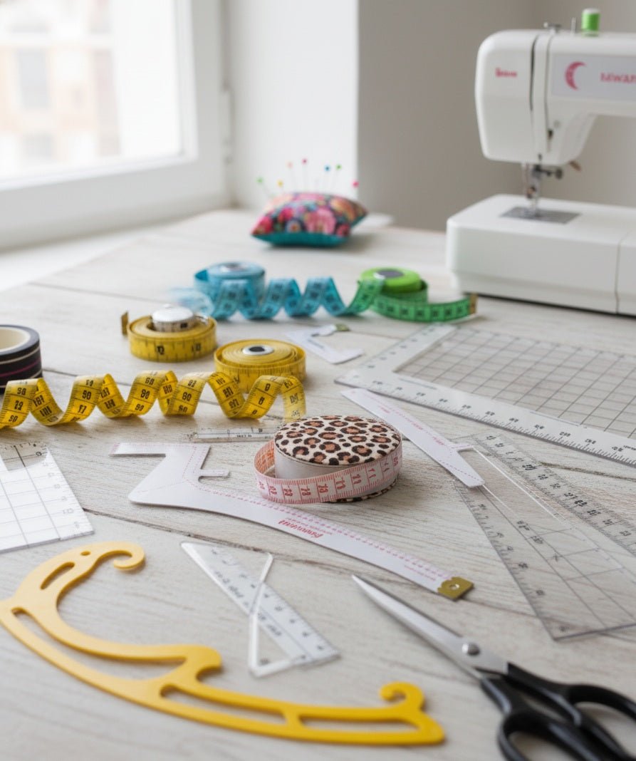 Measuring tapes, rulers and straightedges