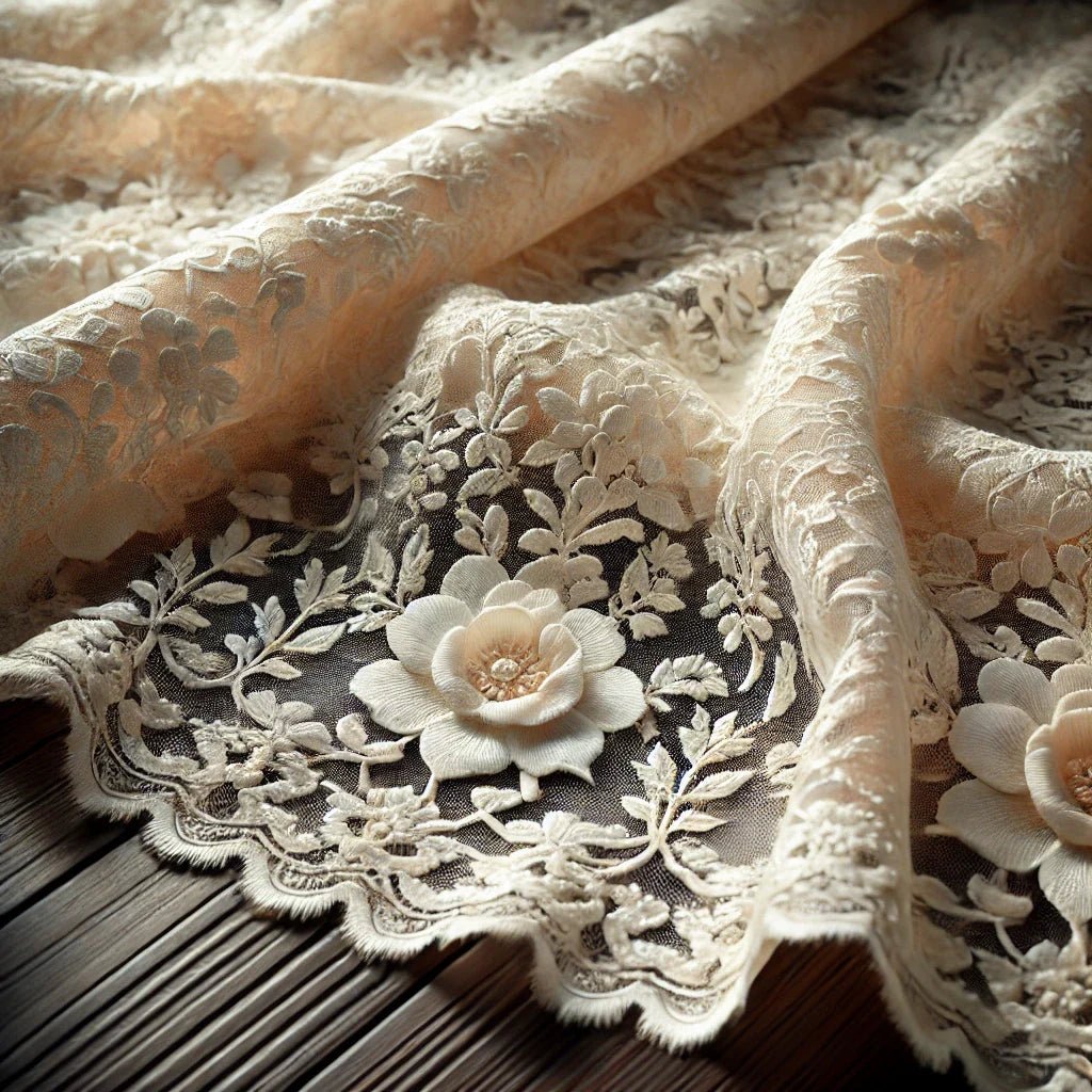 Polyester lace