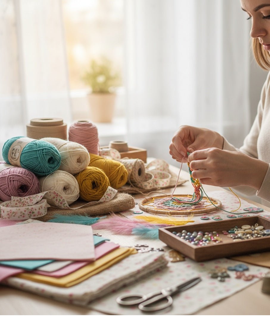 Handicraft materials