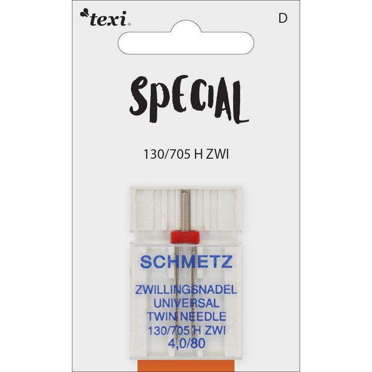 Double universal sewing machine needles 130/705 H