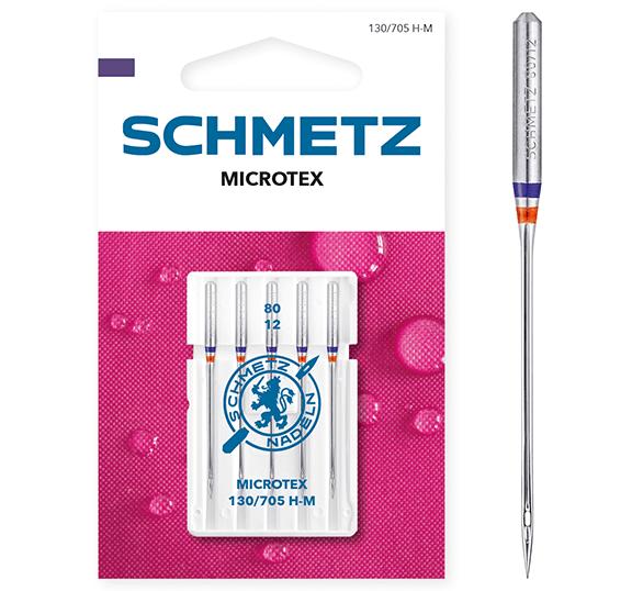 Needles for sewing machines for very fine materials 130/705 H
