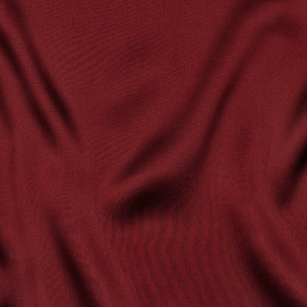 Satin mit Elasthan – Bordeauxrot