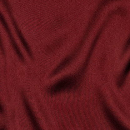 Satin mit Elasthan – Bordeauxrot