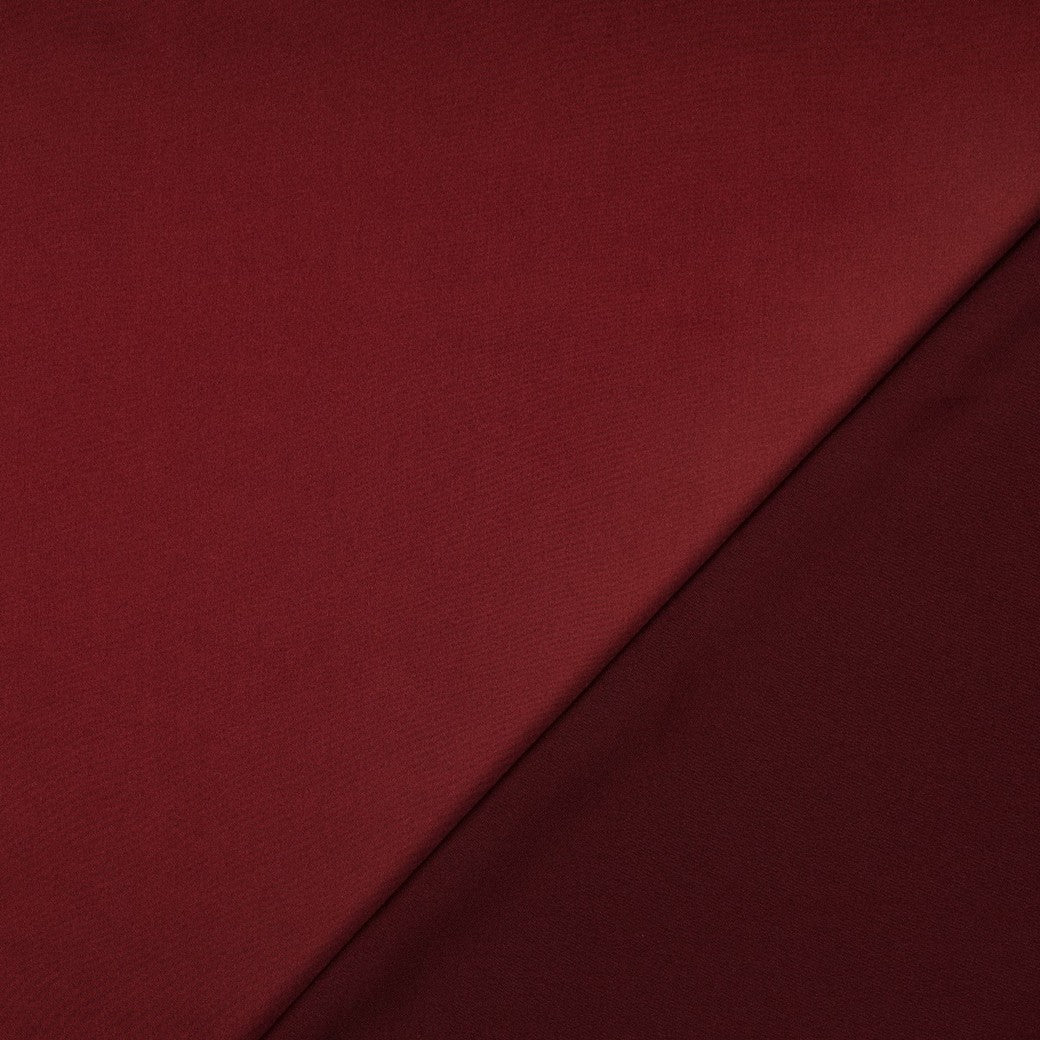 Satin mit Elasthan – Bordeauxrot