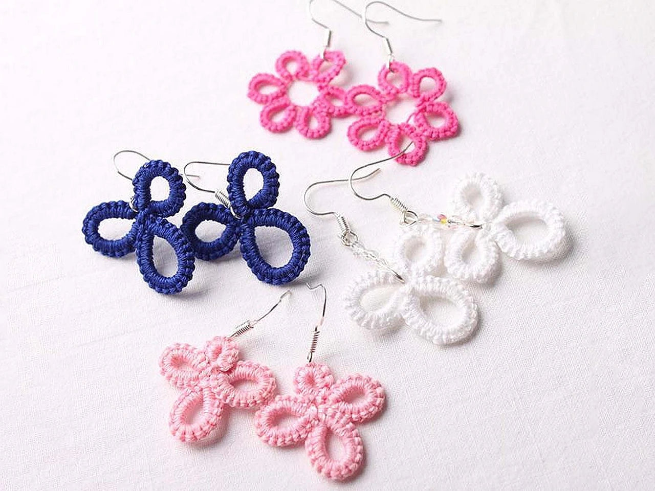 Frivolitē mežģīņu darināšanas kuģītis – 6,5 × 1,7 cm, 2 gab.