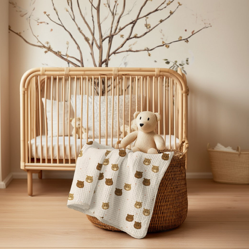 Vafeļaudums-lāči 185 g/m²