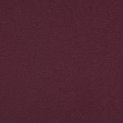 Maille coton bouclée aubergine 235 g/m²