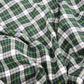 Flannel-green checkered 120 g/m²