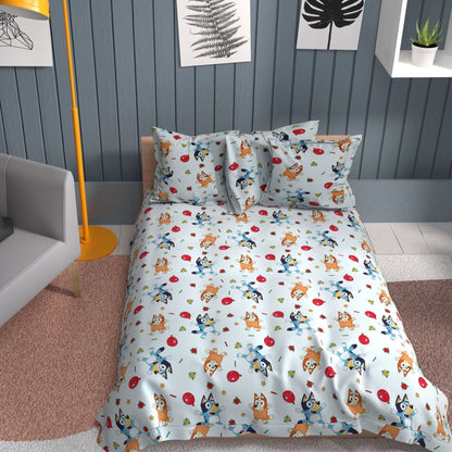 Tissu 100 % coton - Bluey 220 cm 146 g/m²