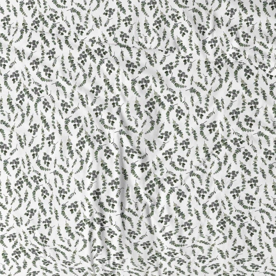 Attēls ar 100% Kokvilnas audums - eikalipti 125 g/m²(drīzumā) – pieejams Šarlotes audumi