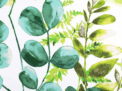 Image du tissu en coton 100 % eucalyptus – disponible en ligne chez Šarlotes audumi