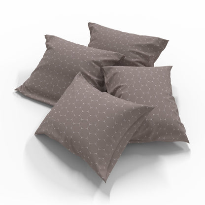 Image en tissu 100 % coton à motif géométrique 220cm 146 g/m² – disponible chez Šarlotes audumi