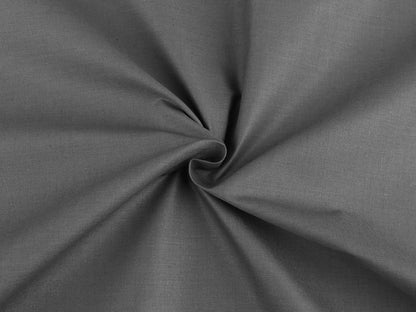 Tissu 100 % coton - gris graphite 125 g/m²