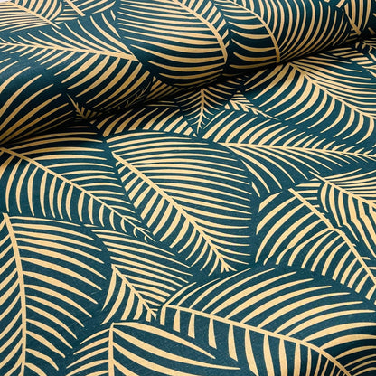 100% tissu en coton - feuilles 125 g/m