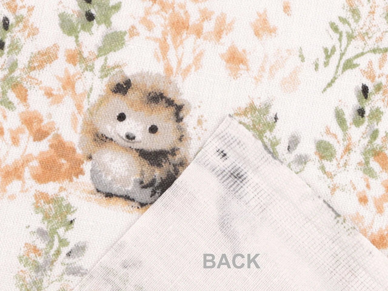 Image en tissu 100 % coton - renard et amis 125 g/m² – disponible chez Šarlotes audumi