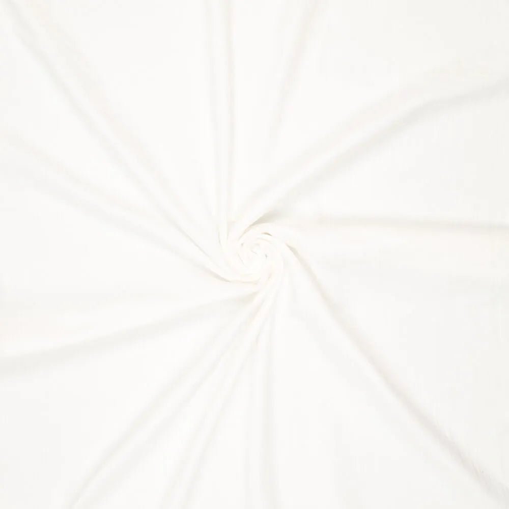 Attēls ar 100% kokvilnas audums mazgāts| Washed - balts 85 g/m² – pieejams Šarlotes audumi