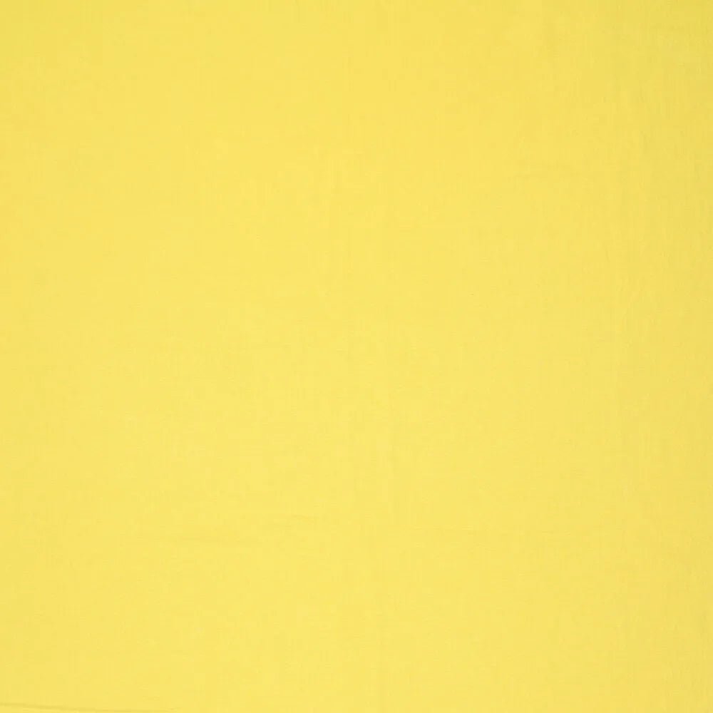 Attēls ar 100% kokvilnas audums mazgāts| Washed - dzeltens 85 g/m² – pieejams Šarlotes audumi