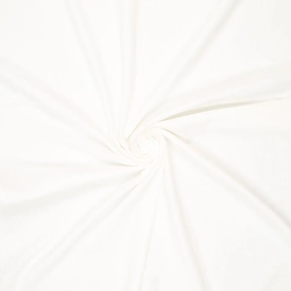 Tissu 100 % coton lavé | Washed - blanc lait 85 g/m² – disponible chez Šarlotes audumi