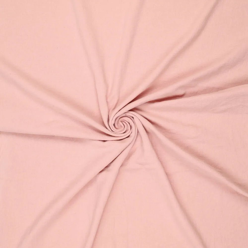 Attēls ar 100% kokvilnas audums mazgāts| Washed - pūderrozā 85 g/m² – pieejams Šarlotes audumi