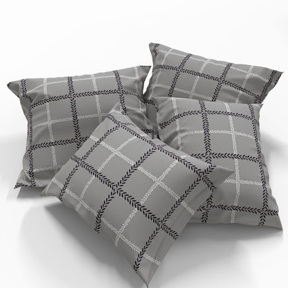 Image avec tissu 100 % coton à carreaux modernes 220 cm 146 g/m² – disponible chez Šarlotes audumi