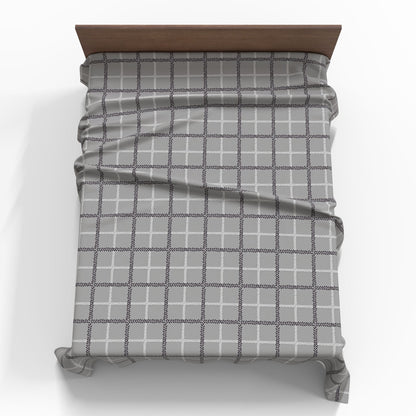 Image avec tissu 100 % coton - carreaux modernes 220cm 146 g/m² – disponible chez Šarlotes audumi
