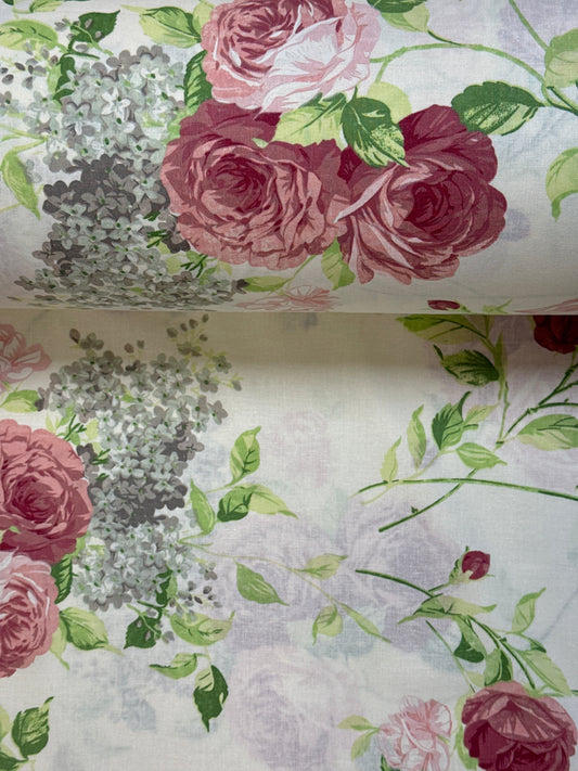txt
Image en tissu 100 % coton beige avec motifs de roses roses, 220 cm – disponible en ligne chez Charlotte audumi