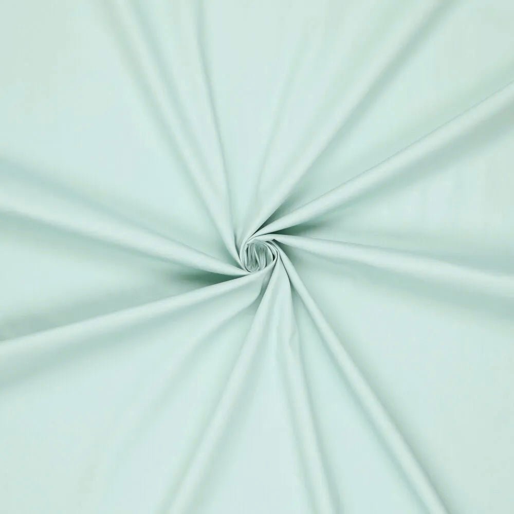 Attēls ar 100% Kokvilnas audums - vēss piparmētu tonis 125 g/m² – pieejams Šarlotes audumi