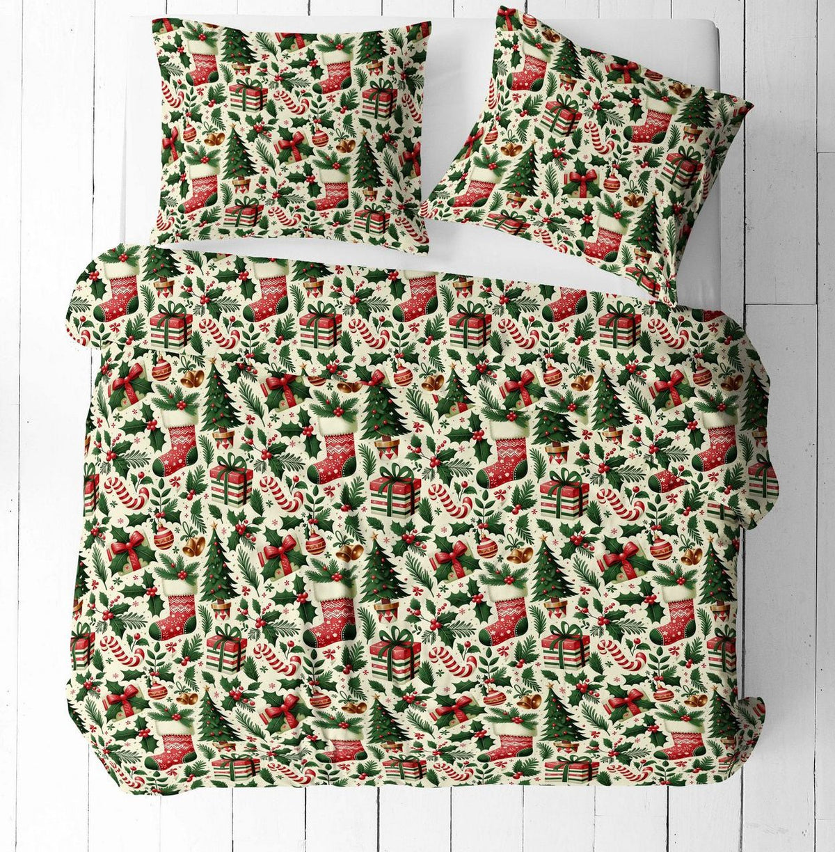 Bild mit 100% Baumwollstoff – Weihnachten, online erhältlich bei Šarlotes audumi
