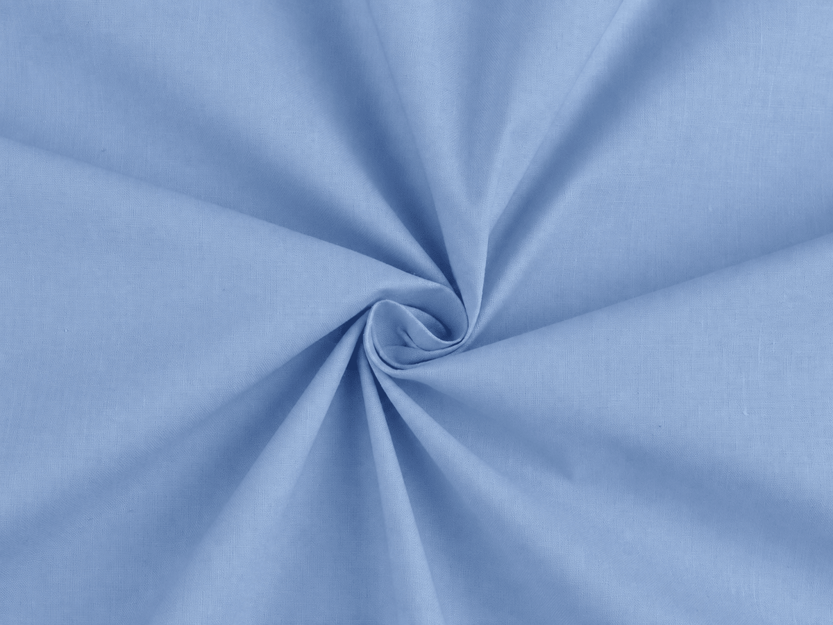 Bild mit 100% Baumwollstoff – blau, online erhältlich bei Šarlotes audumi