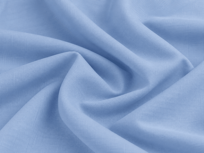 Bild mit 100% Baumwollstoff – blau, online erhältlich bei Šarlotes audumi
