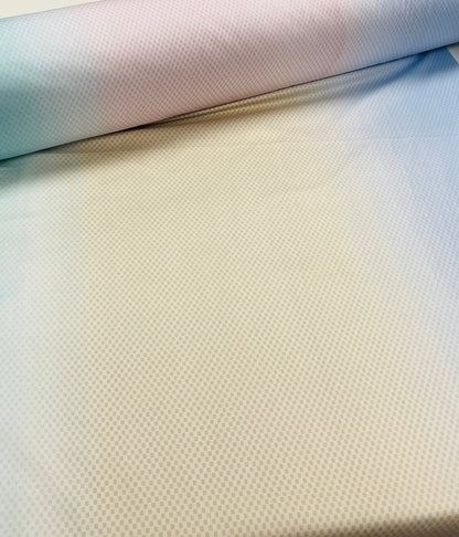 100 % satin de coton - dégradé de couleurs 220 cm 125 g/m²