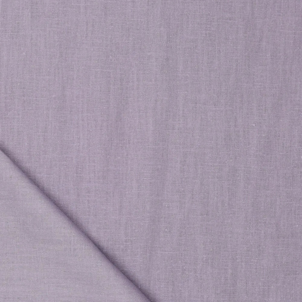 Bild mit 100% weichgemachtem Leinenstoff in rauchigem Lila, 165 g/m² – erhältlich bei Šarlotes audumi