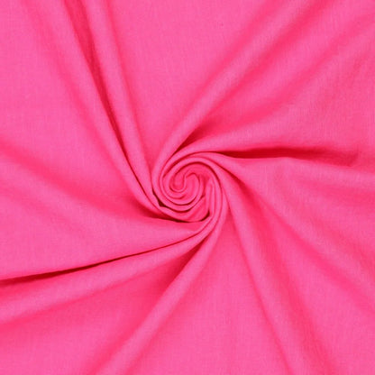 100% lin adouci - rose fuchsia 165 g/m²