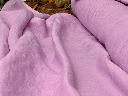 100 % lin adouci lavande claire 205 g/m²