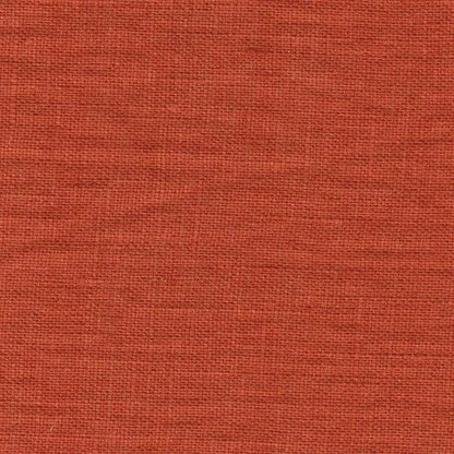 100% lin lavé rouge brique (Brick) 205 g/m²